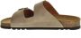 Scholl Sandalen Julien 2 Riemen Suede Heren Donkerbeige - Thumbnail 5