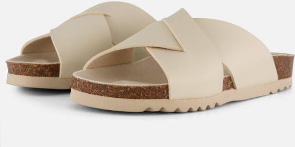 Scholl VIVIAN SynLeaVB-W Dames Sandalen Beige