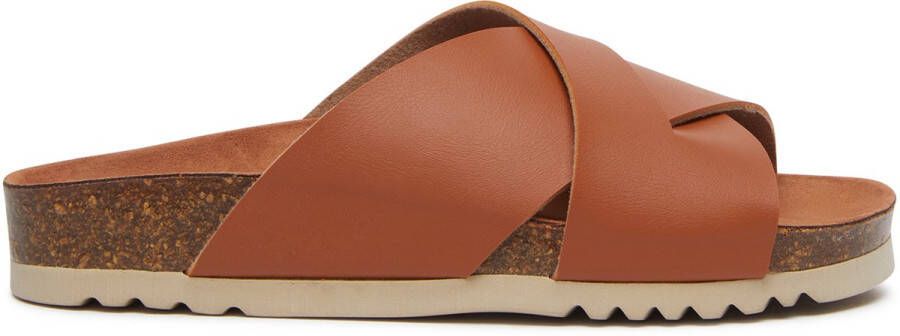 Scholl VIVIAN SynLeaVB-W Dames Sandalen Cognac