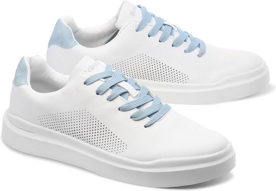Schu'zz Schuzz Damen Schuhe Citiz Femme Blanc&bl Weiß