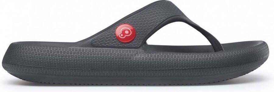 Schu'zz Schuzz Herren Clog Badeschuhe Flip Flop Homme Noir-anthracite Schwarz