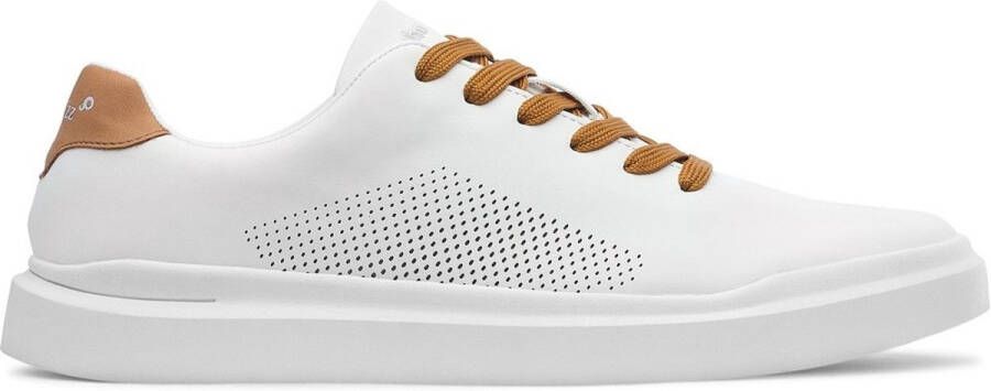Schu'zz Schuzz Herren Schuhe Citiz Homme Blanc&camel Weiß