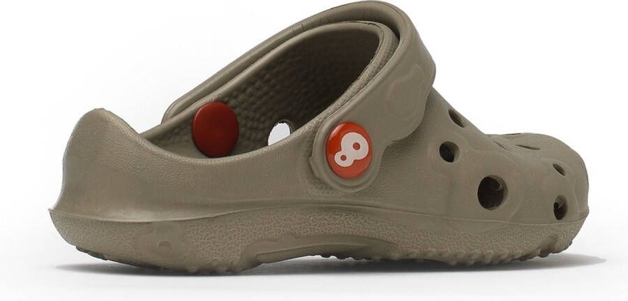 Schu'zz Schuzz Kinder Clog Badeschuhe Globule Bébé uni Kaki Khaki