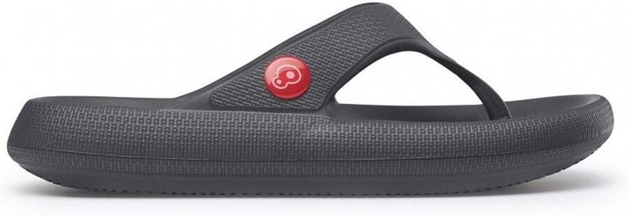 Schu'zz Schuzz Damen Clog Badeschuhe Flip Flop Femme Noir-anthracite Schwarz