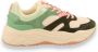 Scotch & Soda Cestest 22A chunky suède sneakers groen - Thumbnail 2