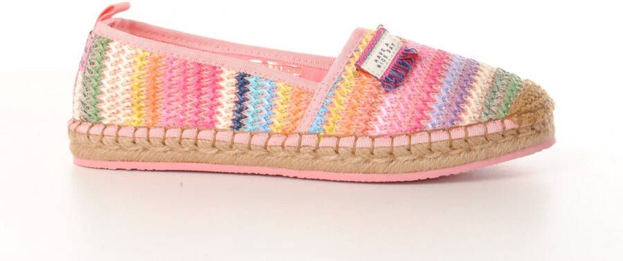 Scotch & Soda dames espadrilles Elsa woven rose