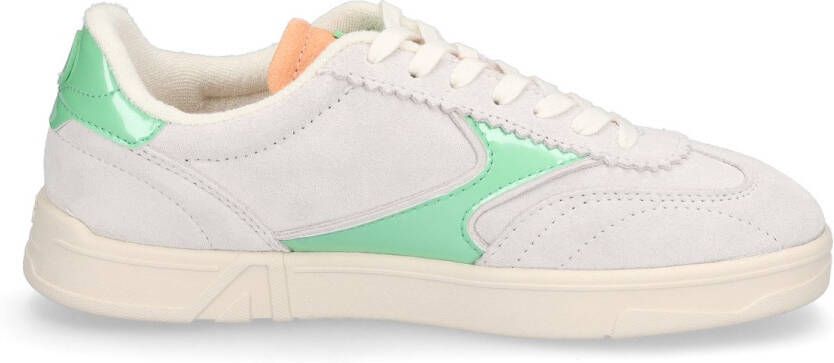 Scotch & Soda dames sneaker Nixie lichtgrijs groen