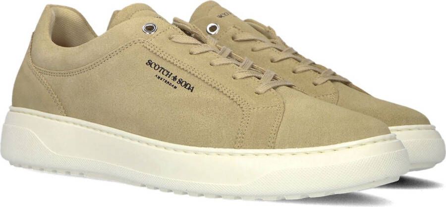 Scotch & Soda Duran Lage sneakers Heren Beige - Foto 2