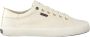 Scotch & Soda Witte Canvas Lage Sneakers - Thumbnail 1
