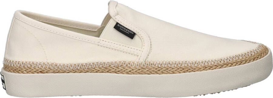 Scotch & Soda Izomi heren espadrilles Off White