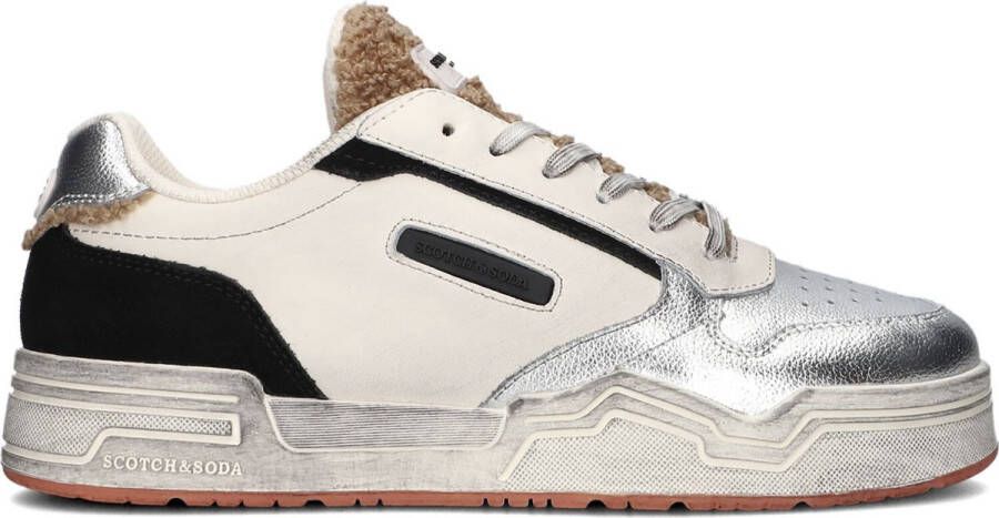 Scotch & Soda Lillie Low Lage sneakers Leren Sneaker Dames Wit - Foto 3