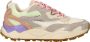 Scotch & Soda Mount W chunky suède sneakers lichtgrijs multi - Thumbnail 2