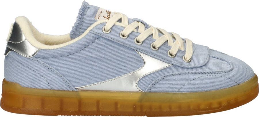 Scotch & Soda Nixie dames sneaker Licht blauw