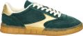 Scotch & Soda Groene Suède Lage Sneakers Green Dames - Donkergroen