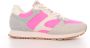 Scotch & Soda suède sneakers roze grijs - Thumbnail 2