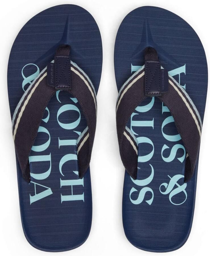 Scotch and Soda Scotch & Soda Kamilo Sandalen nen Marine Blauw