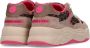 Scotch & Soda Scotch&Soda dames sneaker Celest 25 suède beige nylon leopard print - Thumbnail 2