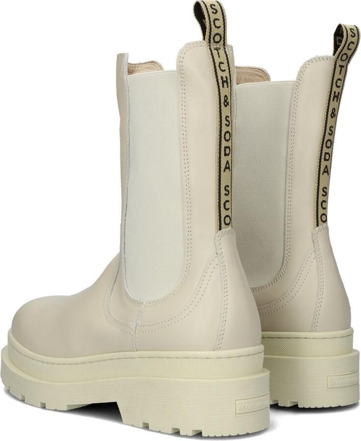 Scotch & Soda Aubri Chelsea Long Chelsea boots Enkellaarsjes Dames Beige - Foto 3