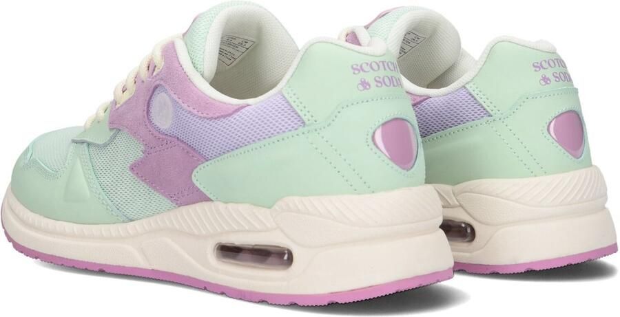 Retro Sneaker Casey Lage sneakers Dames Groen - Foto 2