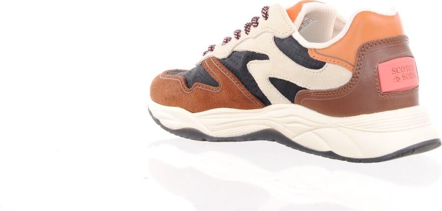 Scotch & Soda celest 2.0 sneakers dames bruin s468 brown multi - Foto 10