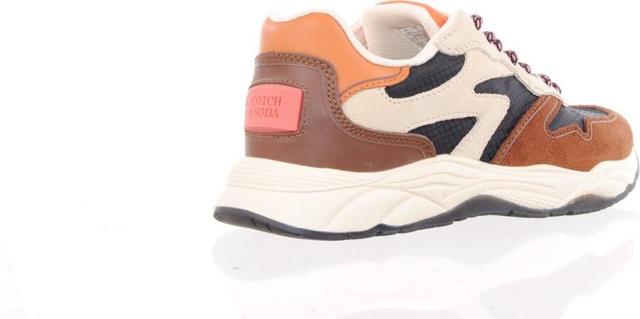 Scotch & Soda celest 2.0 sneakers dames bruin s468 brown multi - Foto 8