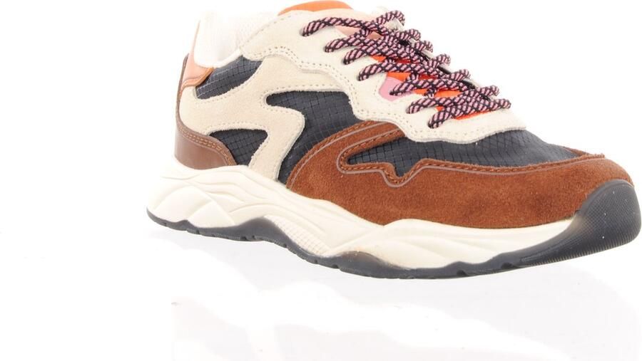 Scotch & Soda celest 2.0 sneakers dames bruin s468 brown multi - Foto 7