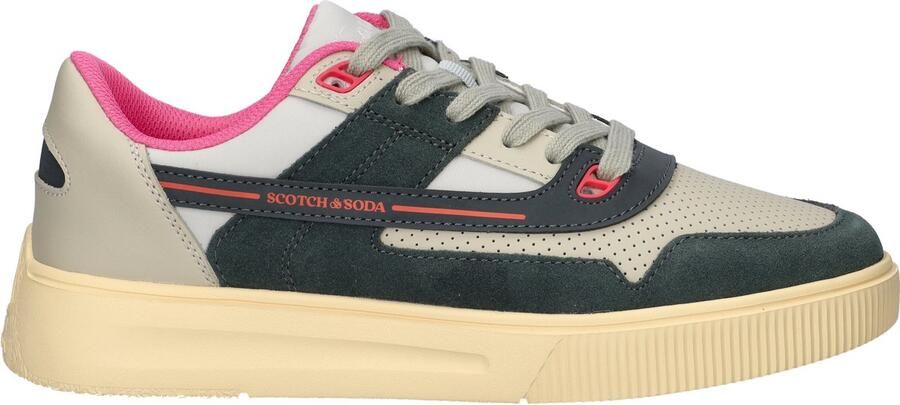 Scotch & Soda Coleman heren sneaker Beige multi