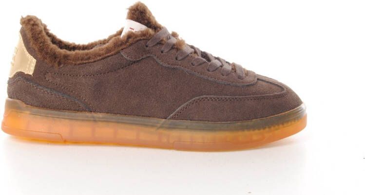 Scotch & Soda Scotch&Soda dames sneaker Nixie suède bruin