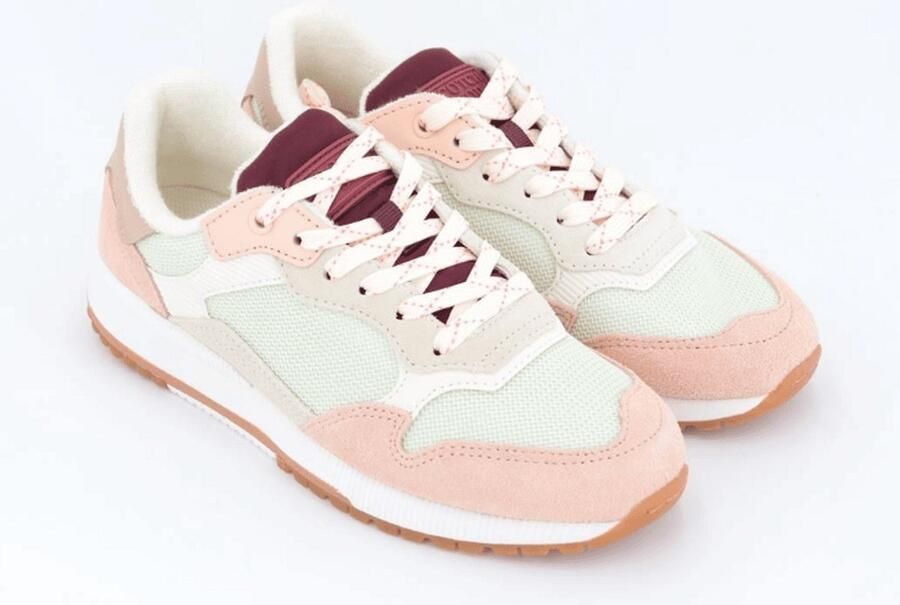 Scotch & Soda Dames Sneaker Vivi Mint-light Pink Multicolour