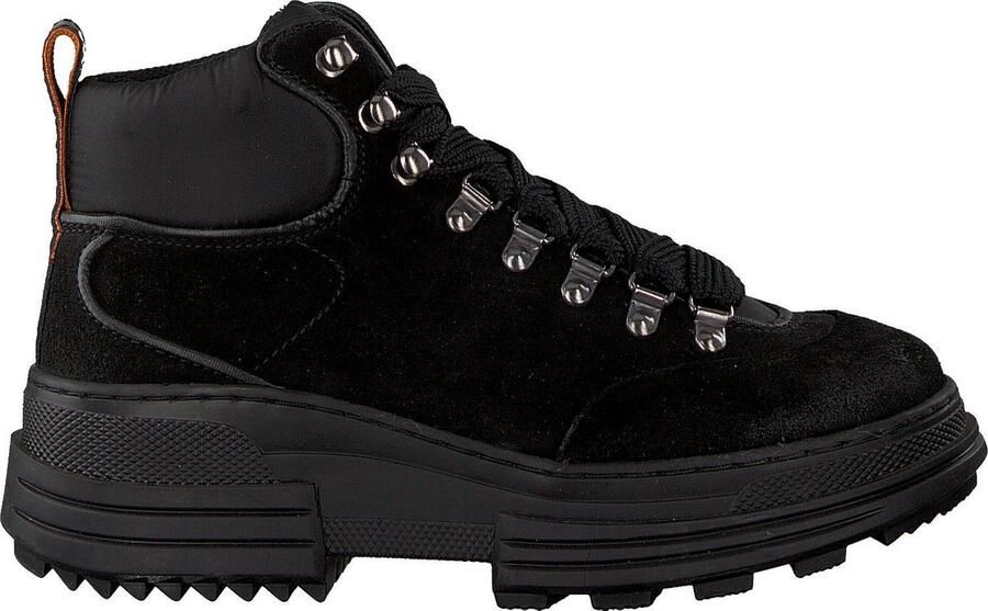 Scotch & Soda Dames Veterboots Cara Zwart