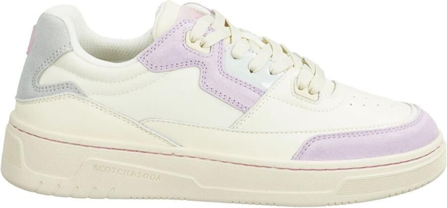 SCOTCH & SODA Lage Sneakers Dames Elli Maat: 37 Materiaal: Textiel Kleur: Paars - Foto 3