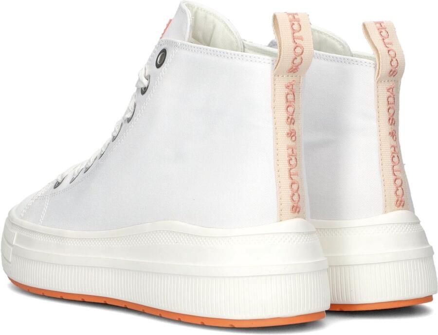 Scotch & Soda Iris Hoge sneakers Dames Wit - Foto 2