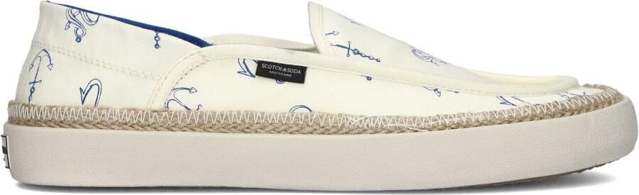 SCOTCH & SODA Instappers Heren Izomi M 15 Textiel Wit