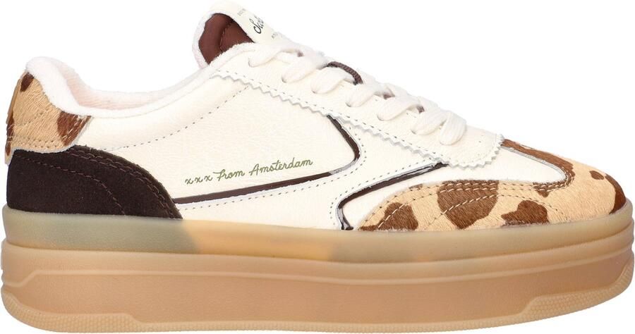 Scotch & Soda Minnie dames sneaker Wit multi