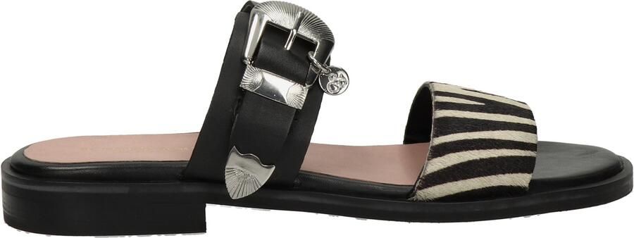 Scotch & Soda Nancy dames slipper Zwart wit