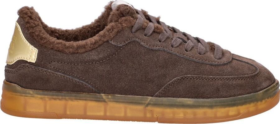 Scotch & Soda Scotch& Soda Dames Sneaker Nixie Dark Brown Bruin