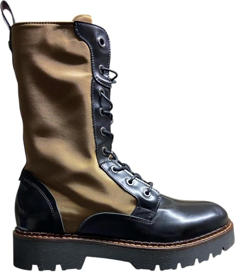 Scotch & Soda Olivine laarzen van polidoleer en nylon