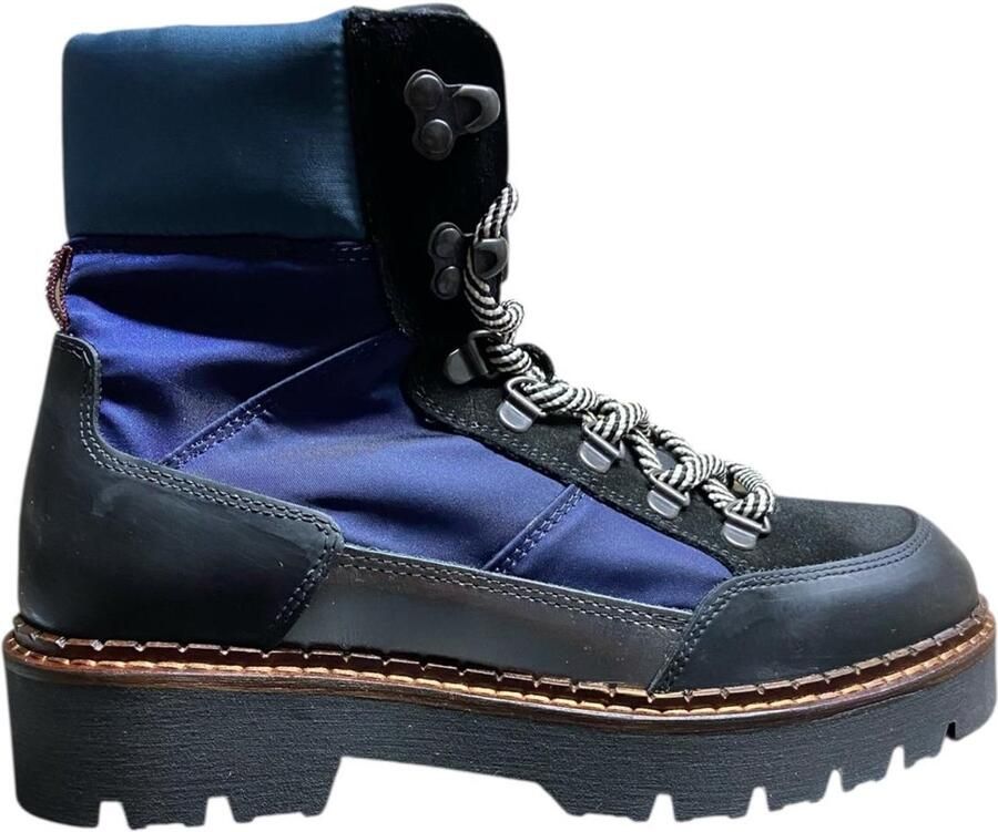 Scotch & Soda Olivine laarzen van suède en nylon in hikingstijl