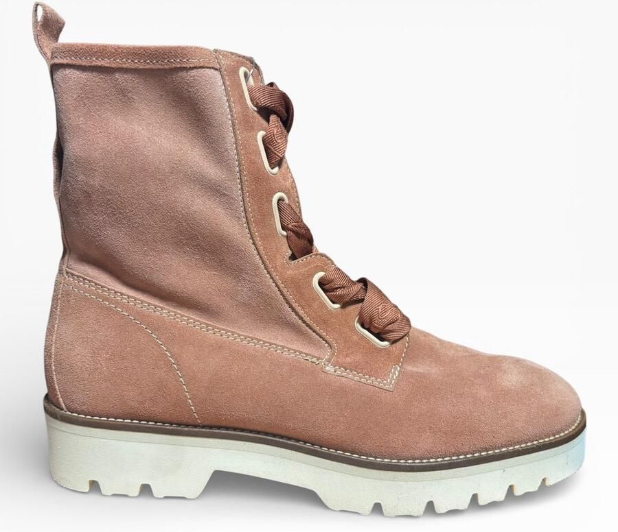 Scotch & Soda Scotch&Soda Olivine Boots Zalm roze Wit