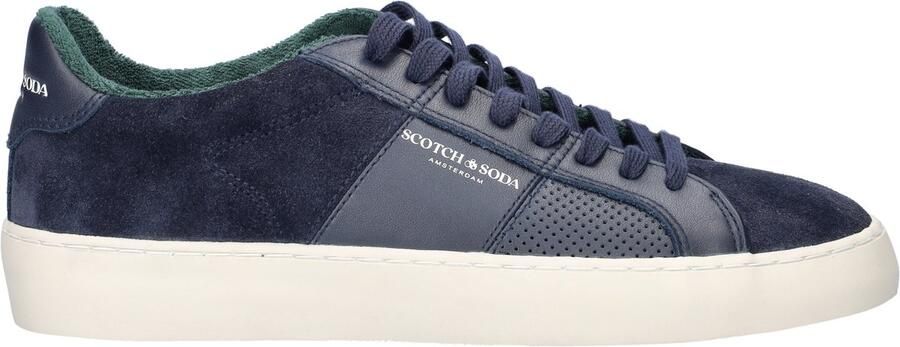 Scotch & Soda Scotch&Soda Plakka heren sneaker Blauw