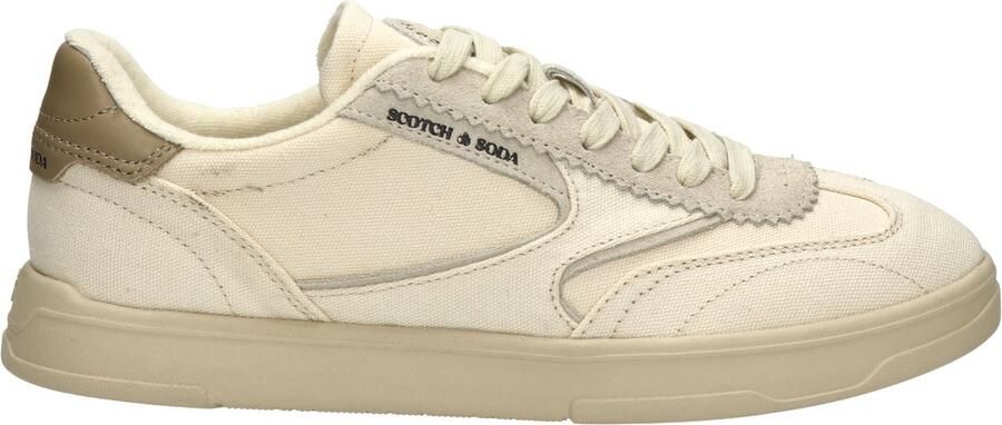 Scotch & Soda Slim heren sneaker Wit