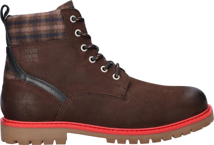 Scotch & Soda Timmy heren veterboot Bruin