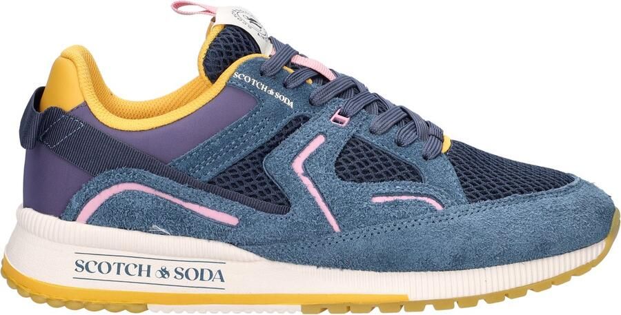 Scotch & Soda Vivex heren sneaker Donkerblauw