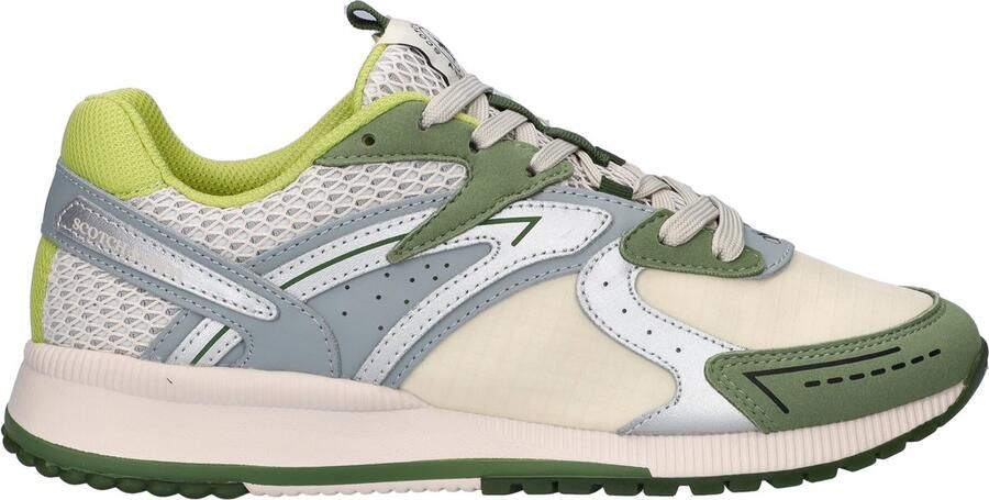 Scotch & Soda Vivex heren sneaker Groen multi