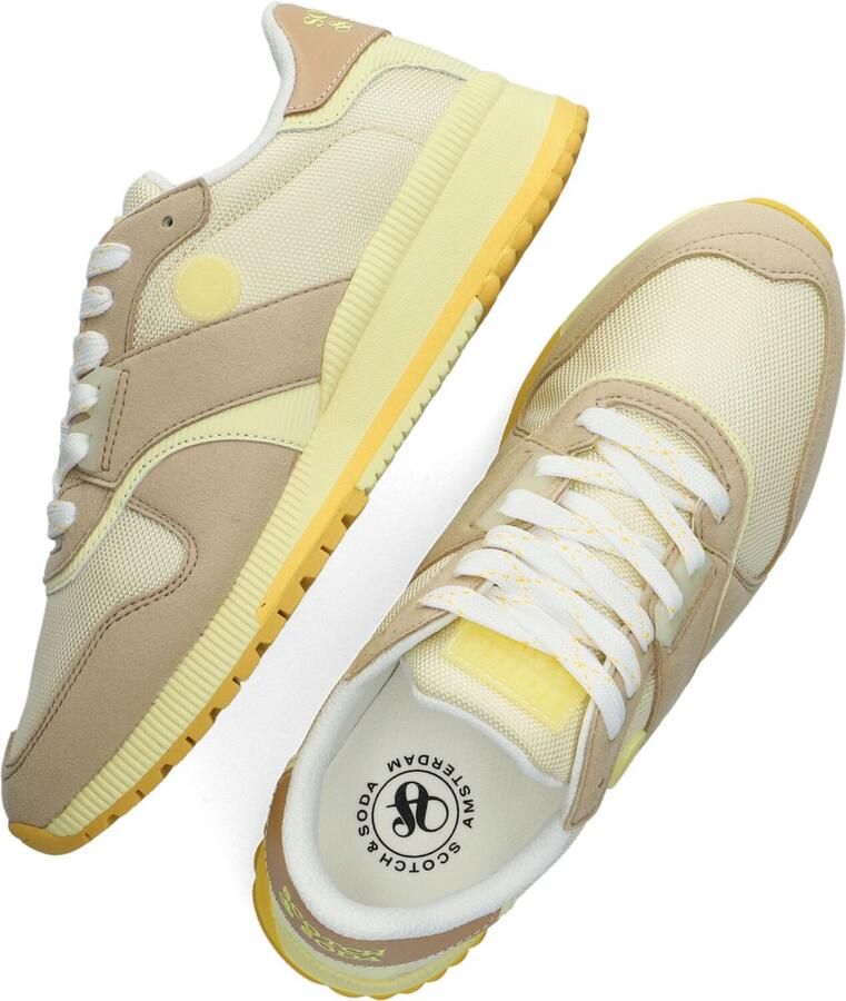 Scotch & Soda Bruin Tinten Vivi Lage sneakers Dames Beige - Foto 4