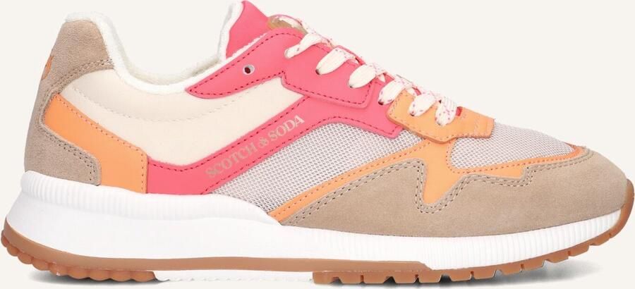 Scotch & Soda Dames Sneaker Vivi Sand Multi MULTICOLOR