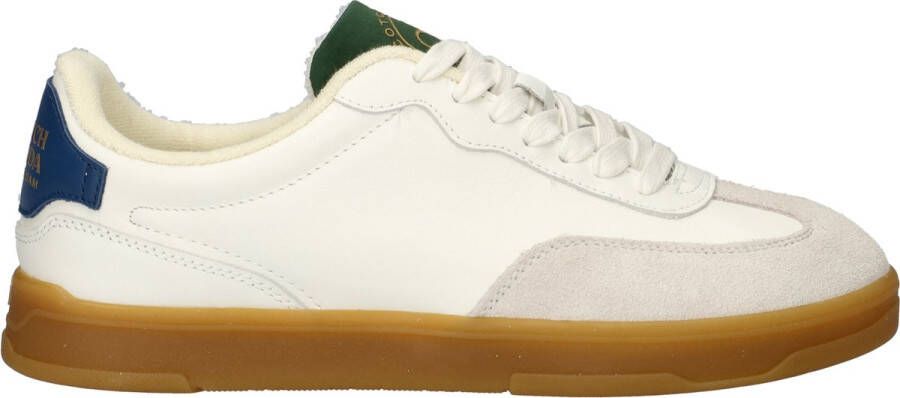 Scotch & Soda Slim Sneakers Leren Sneaker Heren Wit