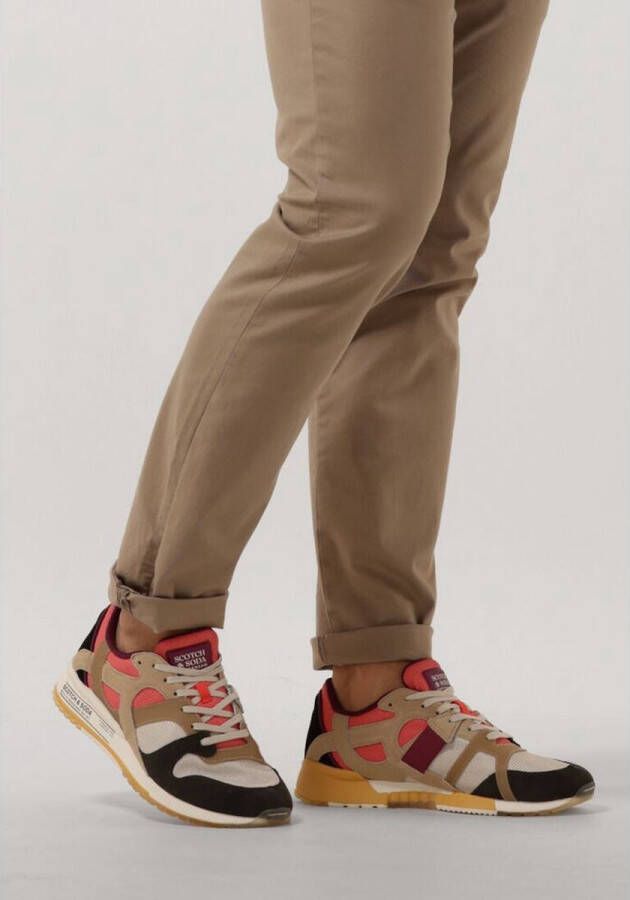 Scotch & Soda Vivex sneakers van synthetisch suède en nylon - Foto 3