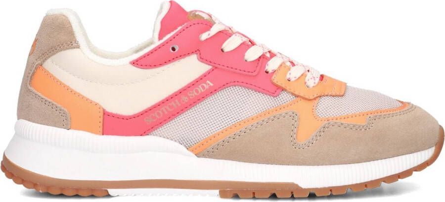 Scotch & Soda Vivi Sneakers Leren Sneaker Dames Multi