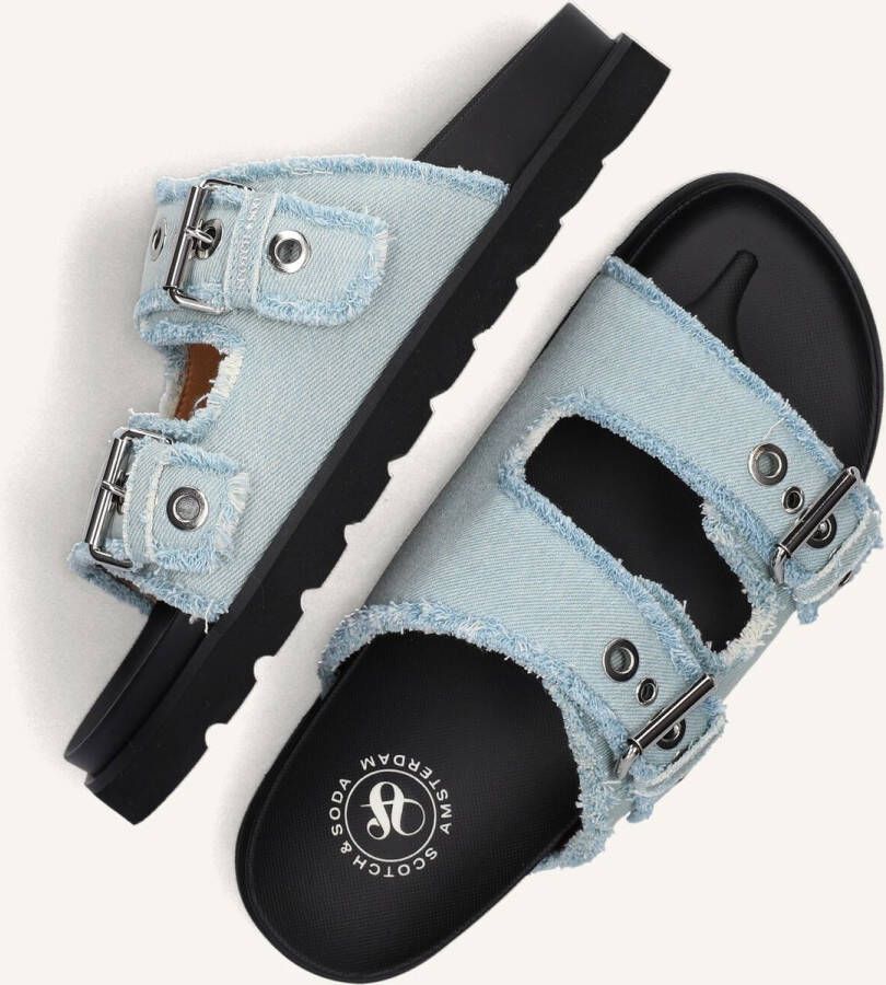SCOTCH & SODA Slippers Dames Zale 2 Maat: 42 Materiaal: Denim Kleur: Blauw - Foto 4